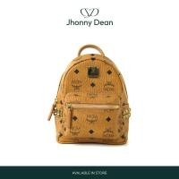 ราคา New MCM Stark Backpack กระเป๋าสะพายหลังขนาดเล็ก (29813507281)