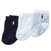 ราคา RALPH LAUREN COTTON SOCK 3-PACK (1685735449)