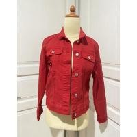 ราคา เสื้อแจ็คเก็ตยีนส์ Lacoste พรีเลิฟสีแดง (13850063173)