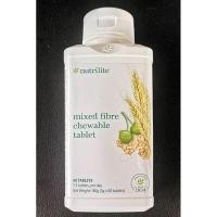 ราคา ชูเอเบิ้ล ไฟเบอร์ เบลนด์ นิวทริไลท์ เครื่องหมายการค้า - บรรจุ 60 เม็ด Nutrilite Mixed Fibre Chewable 60 Tablets (21434390646)