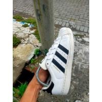ราคา Adidas superstar สีขาว สีดํา (29261838454)