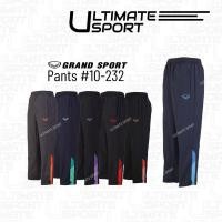 ราคา ใหม่!! Grand sport กางเกงแทร็คสูทแกรนด์สปอร์ต (ผ้าร่ม) ขาปล่อย มีซับใน Tracksuit รหัส 10-232 (010232) สีกรมเขียว/ดำแด... (23377791167)