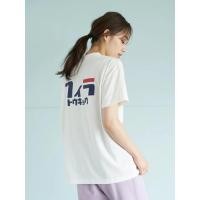 ราคา [earth music&ecology] Violet Label X FILA เสื้อยืดแขนสั้น สีครีม สกรีนลายข้างหลังคำว่าฟีล่าโตเกียวค่ะ (9469021950)