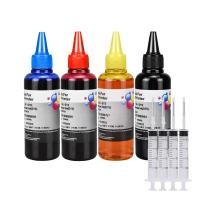 ราคา น้ำหมึก กันน้ำ Pigment Ink น้ำหมึกเติม 100ML For Epson Black / Cyan / Magenta / Yellow ink (10631943453)