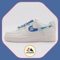 ราคา Best QUALITY Bape x Air _Force 1 07 Low White Light Grey Black Aa1356 รองเท้าผ้าใบ Pre _ Nike _ รอง (27508003991)