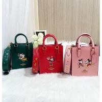ราคา แท้ พร้อมส่ง CN021 / CN022 / CN023 Disney X Coach North South Mini Tote With Minnie Mouse /Ice Skate (25152451337)