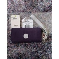 ราคา Kipling กระเป๋าสตางค์ใบยาว 3 พับ มีสายคล้องมือ ใส่มือถือได้ (มือสองสภาพใหม่กริ๊บ) (9871320619)