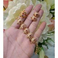 ราคา สร้อยข้อมือเต่า ประดับพลอยนพเก้า เสริมดวงปีฉลู (770197863)