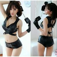 ราคา ชุดหนังเซ็กซี่สีดำsexy (1229564863)