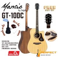 ราคา Mantic GT10DCกีตาร์โปร่ง กีตาร์โปร่งไฟฟ้า Mantic GT10D GT10DC และ GT10DCE ผ่อน 0% นาน 6 เดือน (11951840733)