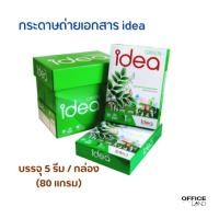 ราคา IDEA GREEN กระดาษถ่ายเอกสาร ขนาด F14 (80 แกรม) 1 รีม (23586254488)