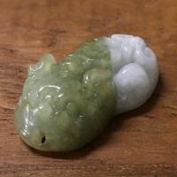 ราคา ปี่เซี๊ยะหยกแท้ เนื้อหยกพม่า ไทป์เอ เป็นทูโทนนะคะ ขาวเขียว งานแกะสวย น่ารัก แบ๊ว (29006611203)