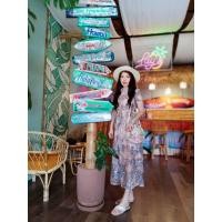 ราคา เดรสงานลูกไม้ ปักปะการัง Free Size (7087127682)