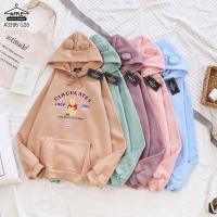 ราคา ฮู้ดแขนยาวสำลี ฮู้ดแขนยาวลายหมีพูห์ (16089616916)