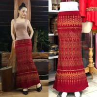 ราคา #สะออนความงามของสกินนี่ลายไทย ✅ กระโปรงหางปลาผ้ายืดสกินนี่ลายไทย #ลายไหมหมี่โบราณ พิมพ์ลายไทยๆโบราณอีสาน ขอบเอวเรียบ (10157456117)