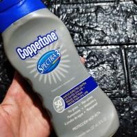 ราคา ครีมกันแดด คอปเปอร์โทน จากอเมริกา USA Coppertone Sport Sunscreen Lotion Spf 50 Sweat water resistant โลชั่น บำรุงผิว (2235689314)