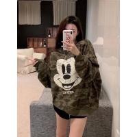 ราคา เสื้อสเวตเตอร์แขนยาวลายทหารสกรีนลายมิกกี้ขนาดฟรีไซส์ (21363919623)