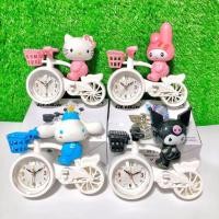 ราคา การ์ตูนอะนิเมะข้ามพรมแดน Kuromi Sanrio การ์ตูนนาฬิกาปลุกรถจักรยานยนต์ห้องนอนนักเรียนนาฬิกาตั้งโต๊ะข (29619063665)