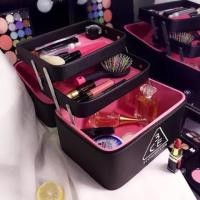 ราคา กระเป๋าเครื่องสำอางค์3ce(แบบพิเศษ2ชั้น) (47559406)