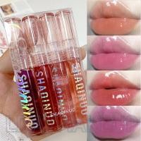 ราคา Lip Care Mirror Moisturizing Lip Honey Anti Sweat Natural Anti Cracking Lip Oil Natural Smudging ลิปสติกเครื ่ องสําอาง (25526945015)