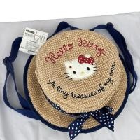ราคา กระเป๋าเป้ ดีไซน์รูปหมวก ลาย Hello Kitty จาก Sanrio แท้100% (7452822307)