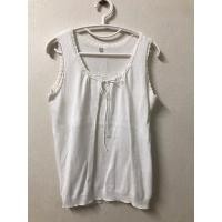 ราคา Uniqlo เสื้อกล้ามวินเทจ สีขาว (29107793610)