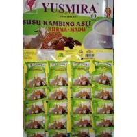 ราคา นมแพะชนิดผง Yusmira ขนาด 25g X 20ซอง (ยกแผง) (11652949979)