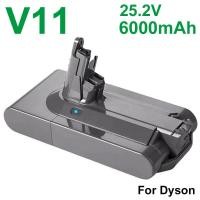 ราคา SV14 Battery 25.2V 6000mAh Lithium Li-ion Vacuum Cleaner Rechargeable Battery for Dyson V11 Absolute V11 Animal SV15 970 (28214851885)