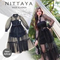 ราคา [Nittaya] เซต 4 ชิ้น เสื้อตัวใน กางเกง ผ้ามัด เสื้อตัวนอก (14287764242)