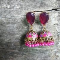 ราคา ต่างหูอินเดีย ทรงระฆัง (2362312416)