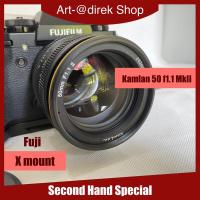ราคา Lens Kamlan 50 mm f1.1 MkII สำหรับกล้อง Fuji มือสอง (20374833058)