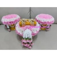 ราคา พานขันหมากเอก เซต 3พาน (22434681018)