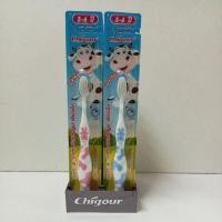 ราคา แปรงสีฟันเด็ก Chigour ซอฟต์ & สลิม สำหรับเด็กขนาด 3-6 ปี (12 ด้าม/แพ็ค) (27605859870)