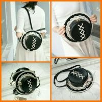 ราคา ✅ถูกที่สุด ️กระเป๋าสะพายแฟนซี Hat bag Axixi แท้ 12373 (2676092455)