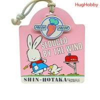 ราคา [มือ2] งานเก่ายุค 90s ป้ายไม้พร้อมคลิปหนีบ ตัวการ์ตูนกระต่าย Carrot Club ของที่ระลึกจาก Sunny Side Hut สินค้าจากญี่ปุ่น (28460748232)