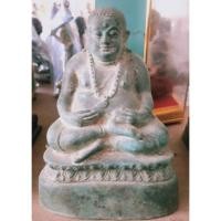 ราคา พระสังกัจจายน์หน้าตัก5"สูง7นิ้ว เนื้อทองเหลืองแต่งเก่าสีสนิมเขียว (10512548543)