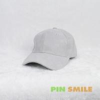 ราคา หมวกพาสเทล [สีเทา Gray Cloud] หมวกแก๊ป Pastel Cap เนื้อผ้ากำมะหยี่ (6088856995)