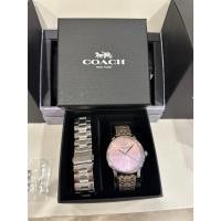 ราคา นาฬิกาข้อมือผู้หญิง COACH GRAND GIFT SET รุ่น CO14000088 แถมฟรี สายหนัง หน้าปัด 36 มม มือ 2 สวยมาก (26007963360)