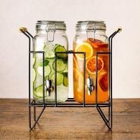 ราคา ‼️SALE‼️✅【โถจ่ายน้ำ】3.5 x 2 ลิตร‼️รุ่นหนาพิเศษ‼️ โหลจ่ายน้ำผลไม้ โถจ่ายน้ำ โถจ่ายน้ำหวาน โถกดน้ำ โหลจ่ายน้ำหวาน (24920627678)