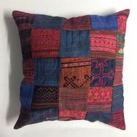 ราคา ปลอกหมอนผ้าฝ้ายงานทอมือลายพื้นบ้านไทยขนาด16*16นิ้ว (783390545)