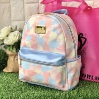 ราคา Saleส่งฟรีกระเป๋าเป้สีโทนพาสเทล แบรนด์ Peach แท้ ส่งฟรี สีพาสเทล สวยหวานงานดี (1898581633)