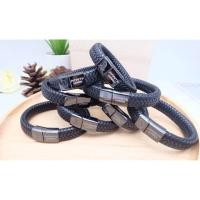 ราคา กำไลข้อมือหนัง สลักชื่อฟรี (6325222772)