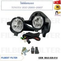 ราคา ไฟตัดหมอก สปอร์ตไลท์ TOYOTA VIGO 2005-2007 รหัส MAX-026-014 (24513411207)
