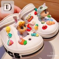 ราคา DIY ที่ติดรองเท้า crocs สไตล์น่ารัก ตัวการ์ตูนติดรองเท้า ตกแต่งสวยงาม รูปแบบการ์ตูน ตัวติดรองเท้าหัวโต (17172736957)