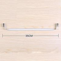 ราคา Gantungan ไม้แขวนเสื้อเหล็ก ตู้เสื้อผ้าพลาสติก 35ซม (15289669094)