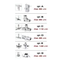 ราคา ข้อต่อเหล็กกล่อง ขนาด 1 นิ้วข้อต่อ DIY ข้อต่อเหล็กกล่อง ไม่ต้องเชื่อมให้เสียเวลา พร้อมส่งจากไทย (29018471757)