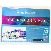 ราคา Renaissance Water Colour Pad เรนาซองซ์สมุดวาดเขียน รุ่น R-106 ชนิดหยาบ A3 (10213395985)