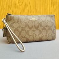 ราคา กระเป๋าสตางค์  Coach แท้ สายคล้องมือ(มือสอง) (7137711926)