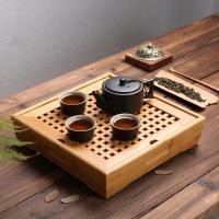 ราคา ถาดสำหรับชงชาทำด้วยไม้ไผ่จากธรรมชาติถาดไม้สำหรับชงชา (3469032347)