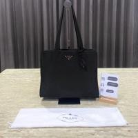 ราคา Prada Tessuto Shoulder Bag-unisex ของแท้ ปราด้า พราด้า กระเป๋า มือสอง แบรนด์เนม (25907041036)